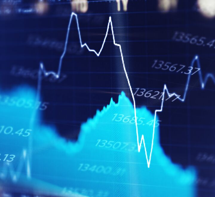 Financial data illustration